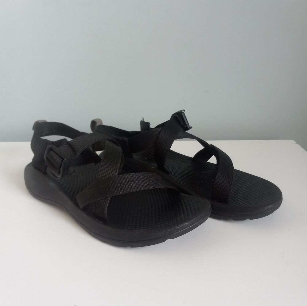 Chaco Black Sandals - kids size 4.5, W’s 6.5